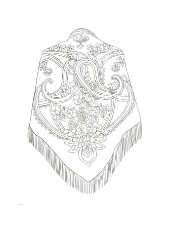 Рисование цветочного орнамента