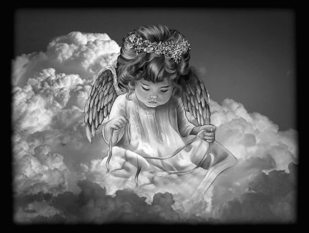 Ангелочек на памятник