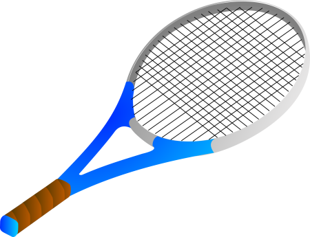 Tennis Clipart ракетка