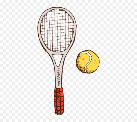 Теннисная ракетка мультяшная