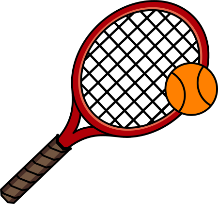 Мультяшный теннисная ракетка