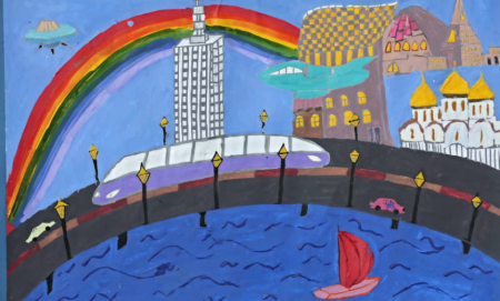 Рисование мой город Архангельск