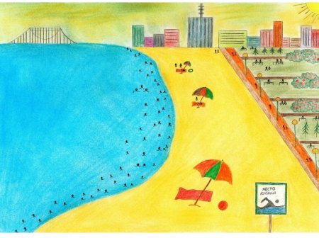 Архангельск рисунок