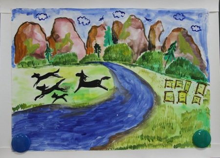 Рисунок Родина Башкортостан