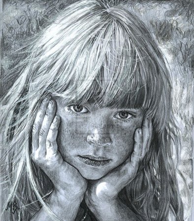 Графический портрет человека