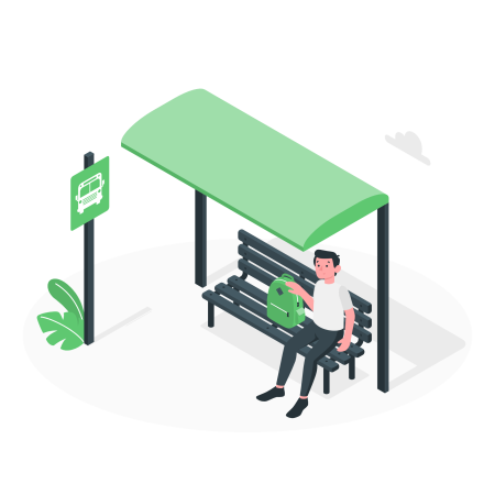 Остановка на прозрачном фоне