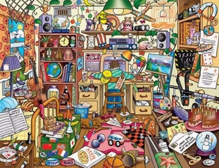 Много предметов