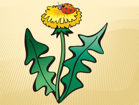 Одуванчик для дошкольников