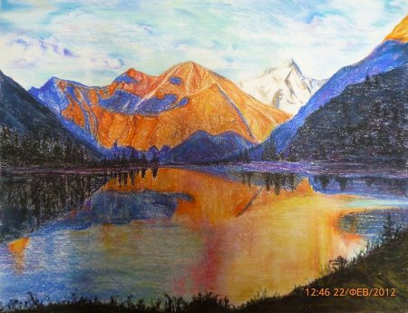 Алтай рисунок