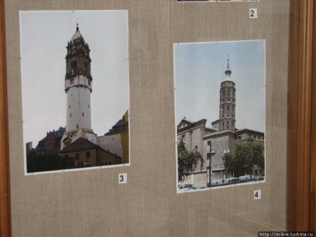 Невьянская башня чертеж