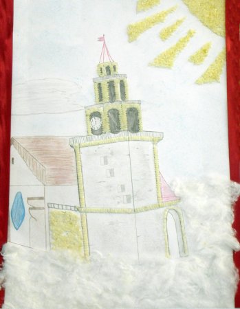 Невьянская башня картина