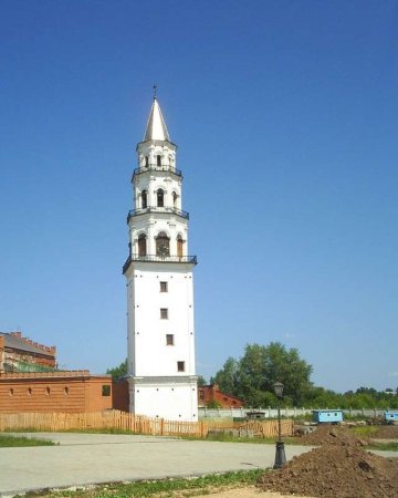 Невьянская башня Графика