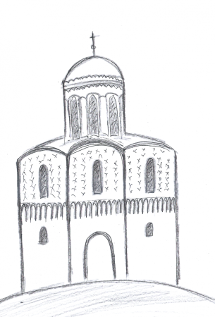 Дмитриевский собор в древней Руси