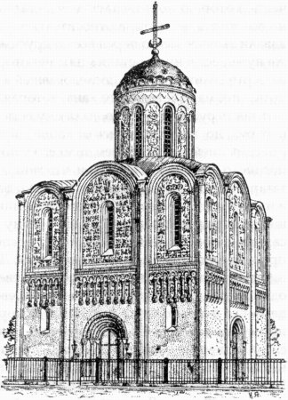 Дмитриевский собор большое гнездо