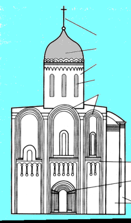 1194–1197димитриевский собор план