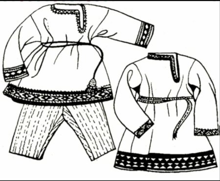 Древнерусская одежда для детей