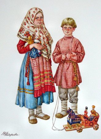 Русская тднжда в старину