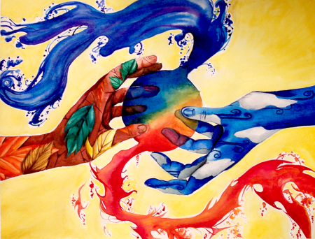 4 Стихии картина