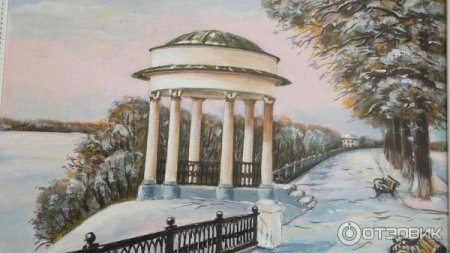 Набережная Ярославля рисунок