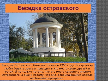 Достопримечательности города Кострома 3 класс