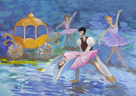 Золушка рисунок
