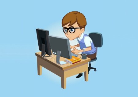 Программист рисунок карандашом