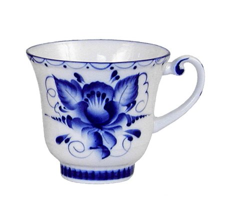 Гжельская чашка старшая группа