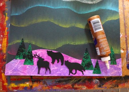 Рисование Полярный медведь в подготовительной группе