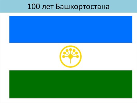 Герб России и Башкортостана вместе