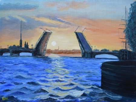 Питер Дворцовый мост детский