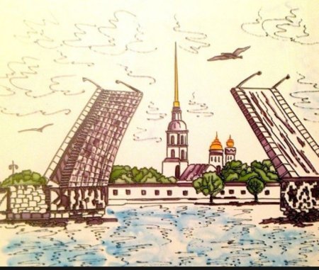 Санкт-Петербург иллюстрации