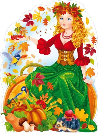 Образ осени рисунок