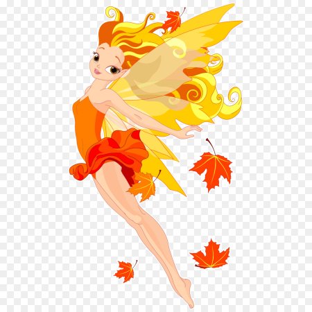 Принцесса осень рисунок