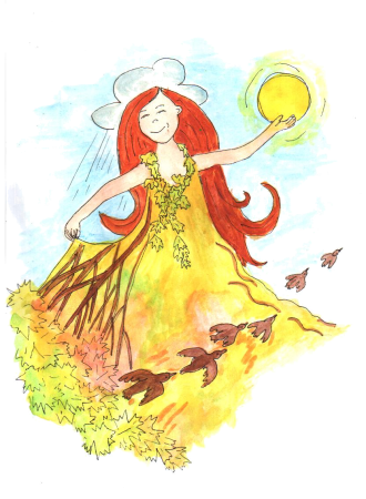 Рут Сандерсон картины Фея осени