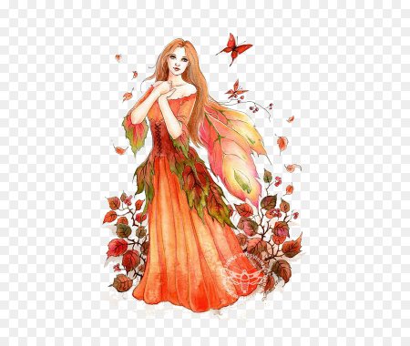 Образ осени рисунок