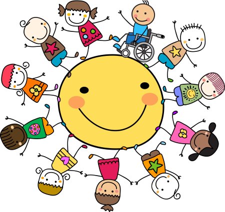 Дети в кругу