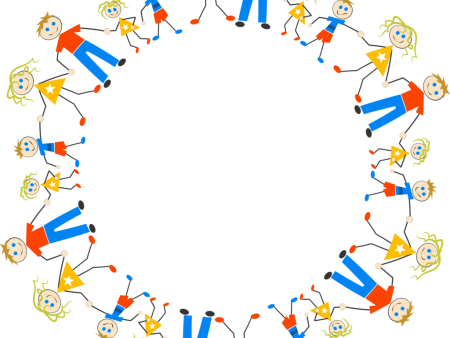 Круг из человечков