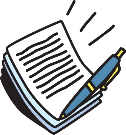 Ручка и бумага