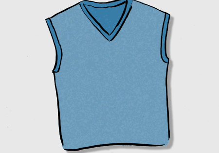 Нарисовать жилет