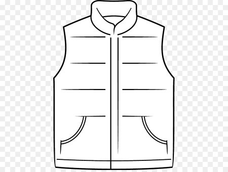 Макет жилетки