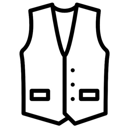 Жилетка раскраска для детей