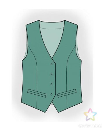 Жилетка раскраска для детей