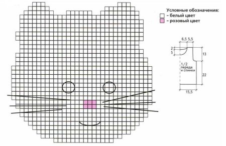 Вязаная жилетка для мальчика с рисунком