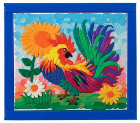 Пластилиновая живопись для детей