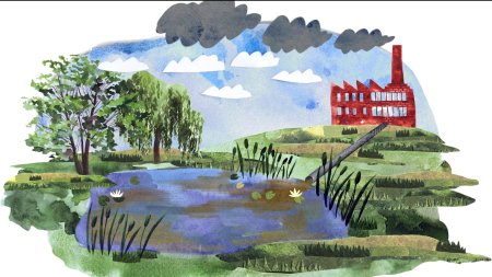 Картины загрязнение природы