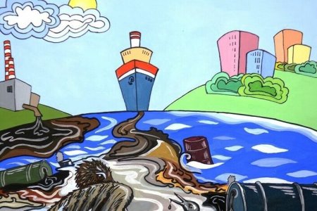 Загрязнение воды для детей