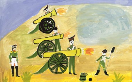 М.Ю.Лермонтова Бородино рисунок