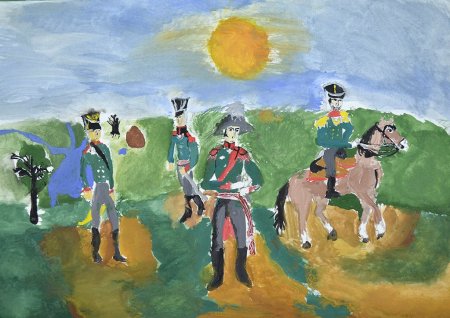 Бородинское сражение 1812г набросок