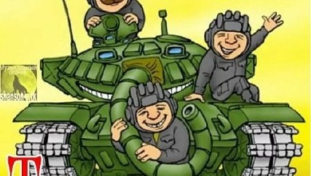 Мультяшные танкисты
