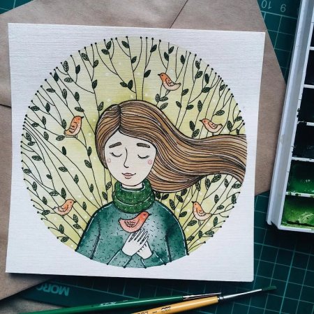 Tania Samoshkina иллюстрации